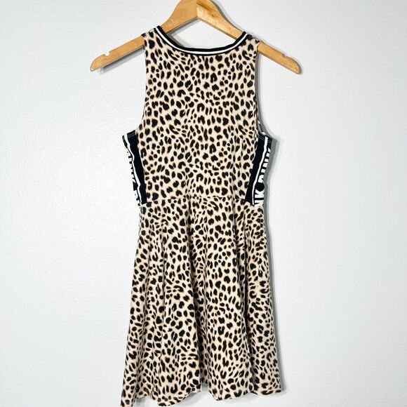 PINK Victoria's Secret Dress S Cheetah Leopard Y2K Skater Mini Tank Logo Animal - Picture 3 of 10